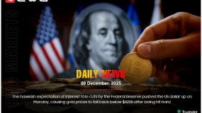 Hawkish Fed outlook lifted the USD, pushing gold below $4200.