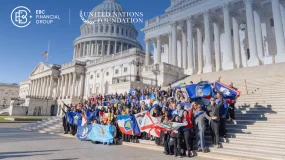 我们收到联合国基金会的第二封感谢信