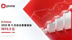 D Prime 2025 年 11 月交易量报告
