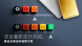 Amillex 安迈每日汇评｜资金重新定价风险，黄金白银迎来强势行情 