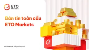 Bản tin toàn cầu ETO Markets: Giá vàng tăng mạnh 1,7%, lập đỉnh mới giữa căng thẳng địa chính trị 