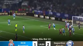 Tổng Kết Sau Trận｜La Liga 2026 – Vòng 22: RCD Espanyol vs Deportivo Alavés