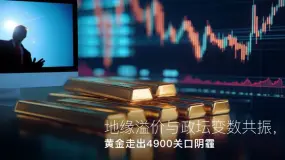 Amillex安迈每日汇评｜地缘溢价与政坛变数共振，黄金走出4900关口阴霾 