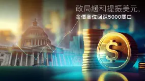Amillex 安迈每日汇评｜政局缓和提振美元，金价高位回踩5000关口 