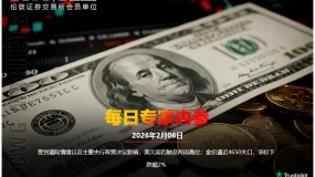 CWG资讯：受到避险情绪以及主要央行政策决议影响，美元周四触及两周高位；金价逼近4650关口，油价下跌超2%