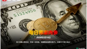 CWG資訊：美元指數走勢低迷，跌至一週低點；現貨黃金強勢收漲2%，收報5059美元附近