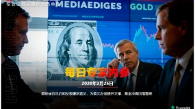 CWG资讯：美联储官员近期发表鹰派言论，为美元走强提供支撑，黄金冲高回落整理