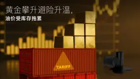 Amillex 安迈每日汇评｜黄金攀升避险升温，油价受库存拖累 