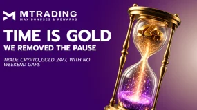 Thời gian là Vàng. MTrading giới thiệu Crypto_GOLD – giao dịch 24/7 không khoảng trống cuối tuần