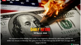 Middle East tensions drove the US dollar and gold prices higher.