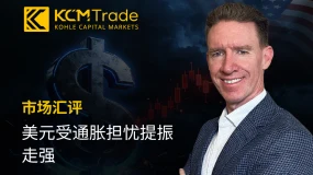 KCM Trade首席市场分析师Tim：美元受通胀担忧提振走强