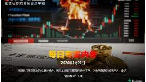 CWG资讯：美国2月非农就业岗位意外减少，美元上周五在震荡交投中下跌；以色列空袭伊朗油库火，金价“避险悖论”上演   