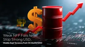 Amillex Daily Market Commentary | Weak NFP Fails to Stop Strong USD, Middle East Tensions Push Oil A