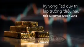 Bản tin thị trường Amillex | Kỳ vọng Fed “diều hâu” gây áp lực lên vàng