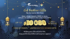 AUS GLOBAL launches the “Lucky Card” event on the occasion of Eid al-Fitr