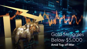 Amillex Daily Market Commentary | Gold Struggles Below $5,000 Amid Tug-of-War 