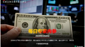 CWG资讯：全球央行严阵以待应对通胀反扑，美元周四在100大关上方盘整后下跌；金价连跌七日，油价因干预措施涨势转弱   