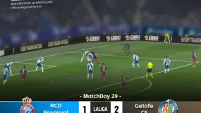 Match Recap | 2026 LaLiga Matchday 29: RCD Espanyol vs. Getafe CF