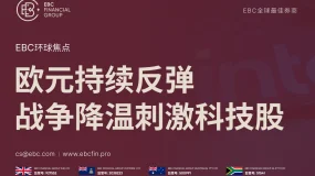 EBC环球焦点|欧元持续反弹 战争降温刺激科技股