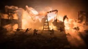 Crude oil prices surged sharply, rising by more than 6,000 points, as escalating tensions