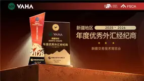 实力加冕，技术驱动价值  : VAHA Financial 荣膺 「年度优秀外汇经纪商」