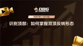 DBG Markets：识别顶部：如何掌握双顶反转形态