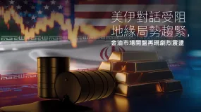 Amillex安邁每日匯評|美伊對話受阻地緣局勢趨緊,金油市場開盤再現劇烈震盪