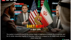 US-Iran 2nd talks boost USD; gold ~$4800, oil < $90.