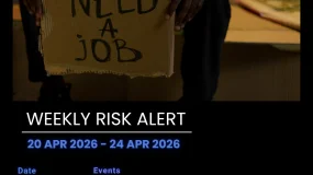 Weekly Market Calendar | 20 April - 24 April 2026