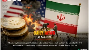 US-Iran-Israel conflict shakes markets: USD dips then rebounds, gold nears $4700, oil up 3%+