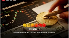CWG資訊：伊朗局勢持續發生變數，美元上週五走弱；金價4700關口拉鋸，美油漲近3%