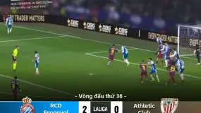 Tổng Kết Trận Đấu｜La Liga 2026 Vòng 36: RCD Espanyol vs Athletic Club