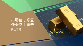 【黄金专题】市场信心修复 多头卷土重来