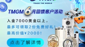 沃什首秀在即，行情好礼兼得｜聚焦6月FOMC，TMGM入金送礼活动同步来袭