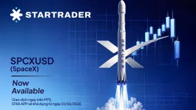 STARTRADER ra mắt SPCXUSD, mang đến cơ hội tiếp cận SpaceX trước thềm IPO được kỳ vọng.