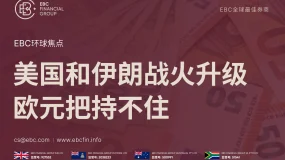 EBC环球焦点|美国和伊朗战火升级 欧元把持不住