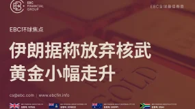 EBC环球焦点|伊朗据称放弃核武 黄金小幅走升