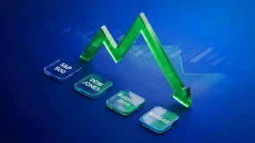 US indices retreat from their record highs on profit taking and cautions sentiment