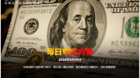 CWG资讯:加息预期与强势美元施压,美元周一高位徘徊;金价触底后小幅回升,油价涨幅受限