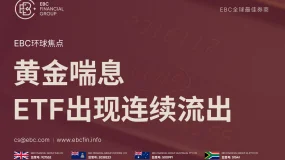 EBC环球焦点|黄金喘息 ETF出现连续流出