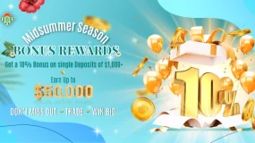 AUS GLOBAL is offering great benefits! Clients can enjoy 10% bonus on their deposits!