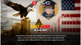 Geopolitical risks and Fed hawkishness drove USD swings; gold rebounded; US oil rose >2%.