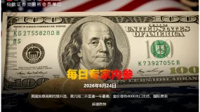 CWG资讯:美国加息预期持续升温,美元周二升至逾一年最高;金价寻找4000关口支持,国际原油延续跌势