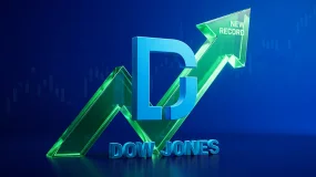 Dow Jones closes at a new record as traders await employment data
