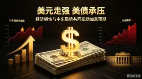 IEXS盈十证券汇市分析|美元走强与美债承压并行,实际收益率飙至2.3%创一年新高!