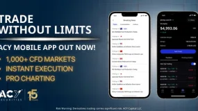 ACY Securities ra mắt ứng dụng giao dịch di động mới cho thị trường CFD toàn cầu