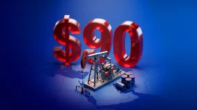 휴전 기대감에 주가 상승, 유가는 $90 아래로 하락