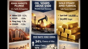 Tariffs, Oil Shocks & Safe‑Haven Rotation — What's Moving Markets