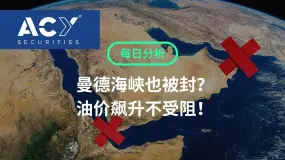 【ACY每日分析】曼德海峡也被封?油价飙升不受阻!OpenAI救美股,谷歌财报亮红灯!