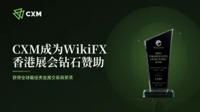 CXM成为WikiFX香港展会钻石赞助, 获得全球最佳贵金属交易商奖项